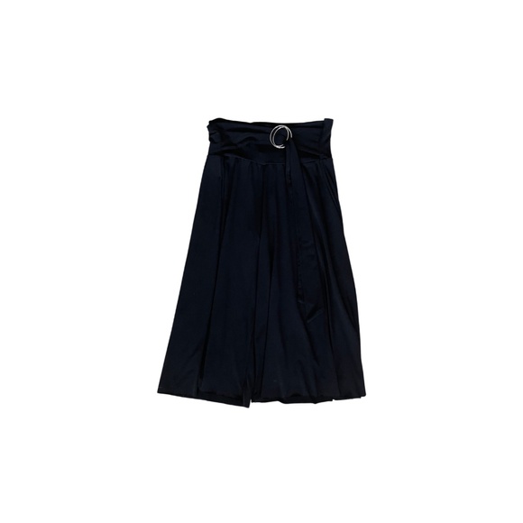 A. Byer Women's Pull-on Gaucho Pants w/Front Belt & Silver Accents-Size L - Picture 1 of 4